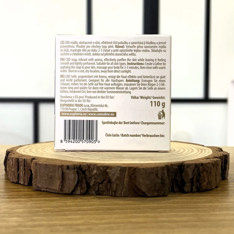 Cannaline - Jabón CBD 100mg Anticelulítico - Family Tree CBD