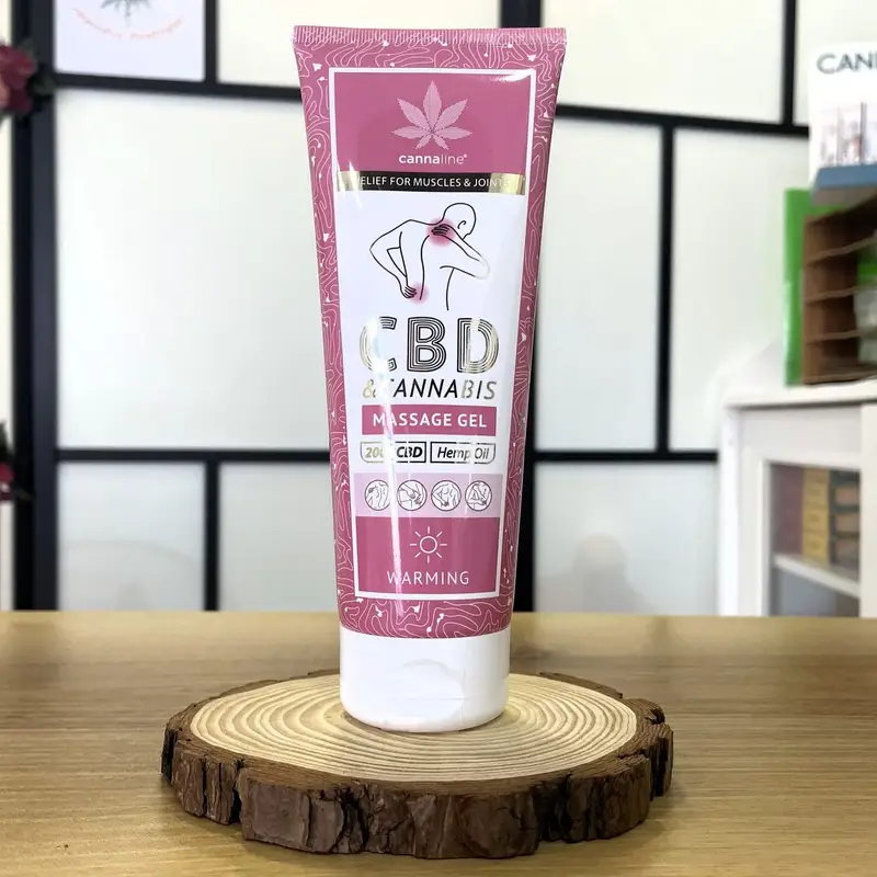 Cannaline CBD & Cannabis Warming Gel 200 mg - Family Tree CBD