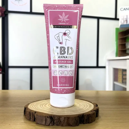 Cannaline CBD & Cannabis Warming Gel 200 mg - Family Tree CBD
