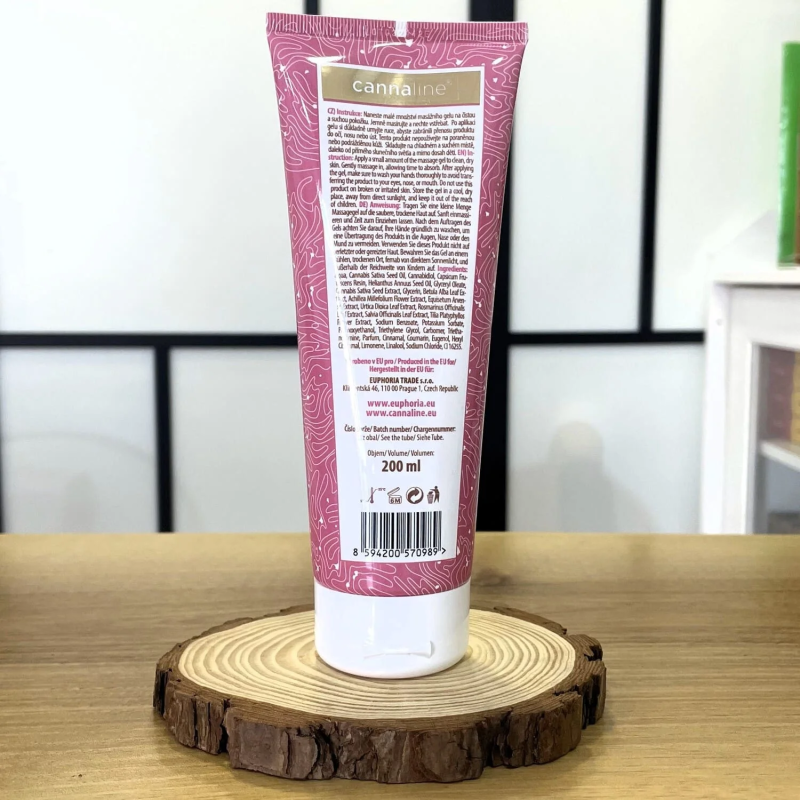 Cannaline CBD & Cannabis Warming Gel 200 mg - Family Tree CBD