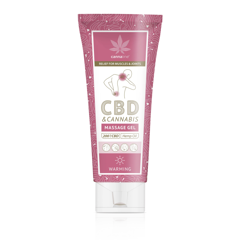 Cannaline CBD & Cannabis Warming Gel 200 mg - Family Tree CBD