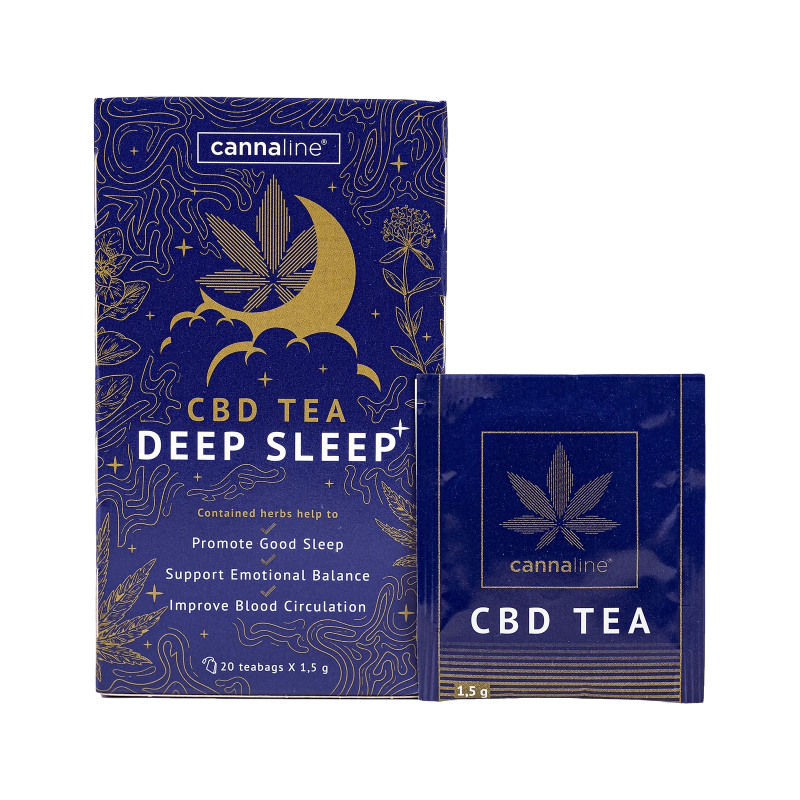 Infusión CBD Para Dormir - cannaline Tea DEEP SLEEP - Family Tree