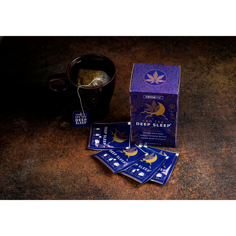 Infusión CBD Para Dormir - cannaline Tea DEEP SLEEP - Family Tree