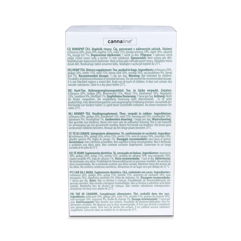 Infusiones CBD Para Constipado - cannaline Tea IMMUNE SYSTEM - Family Tree CBD