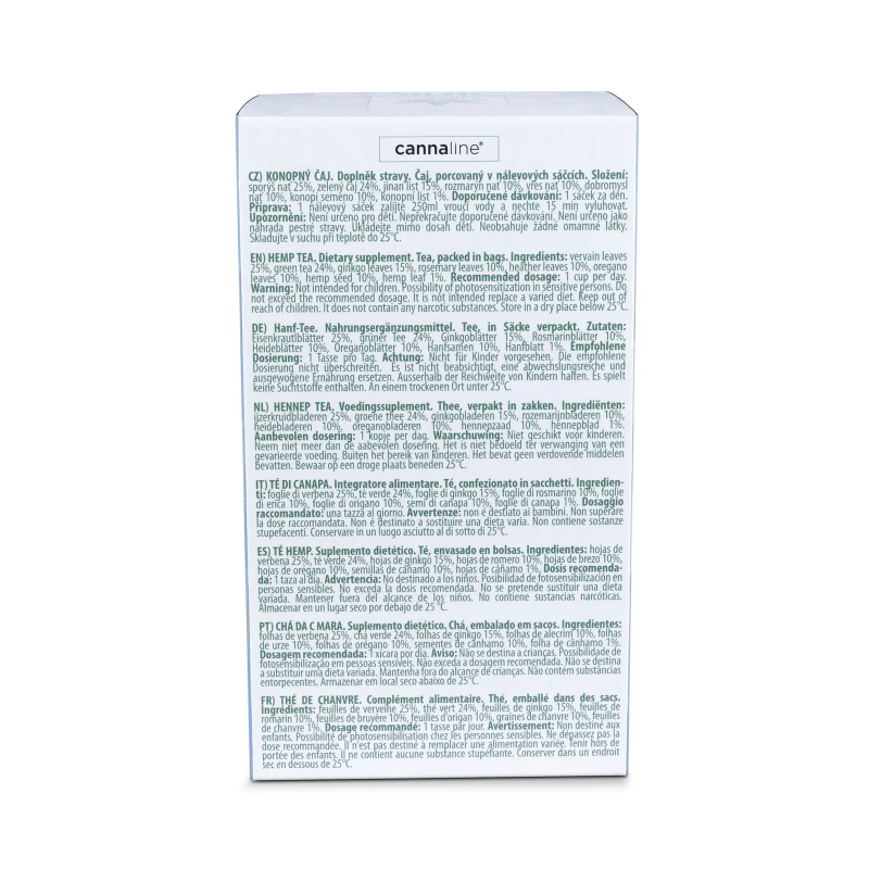 Infusiones CBD Para Memoria - cannaline Tea MEMORY & FOCUS - Family Tree