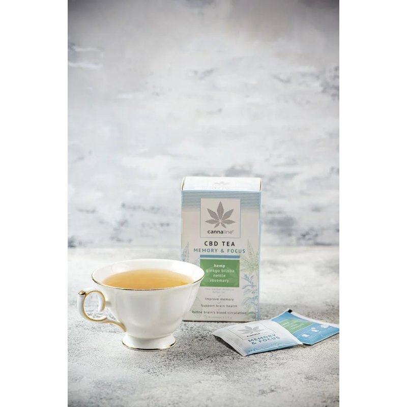 Infusiones CBD Para Memoria - cannaline Tea MEMORY & FOCUS - Family Tree