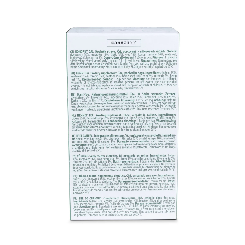 Infusiones CBD Para Perder Peso - cannaline Tea DETOX - Family Tree CBD