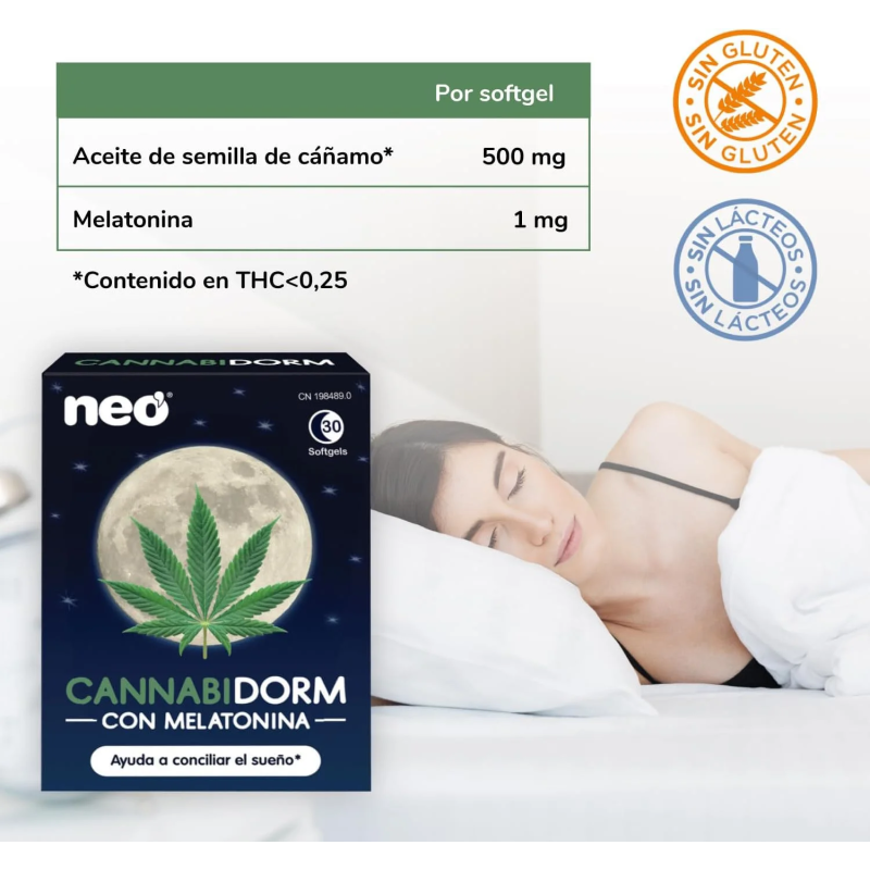 Neo - Cannabidorm Melatonina - Family Tree CBD