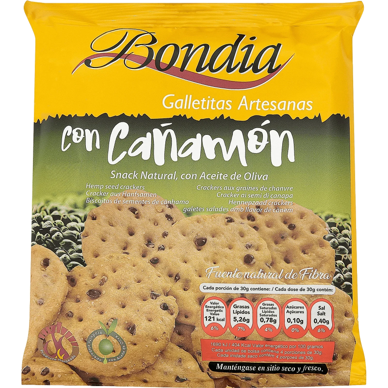 Bondia - Galletas Artesanas con Cañamon - Family Tree CBD