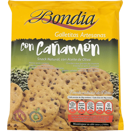 Bondia - Galletas Artesanas con Cañamon - Family Tree CBD