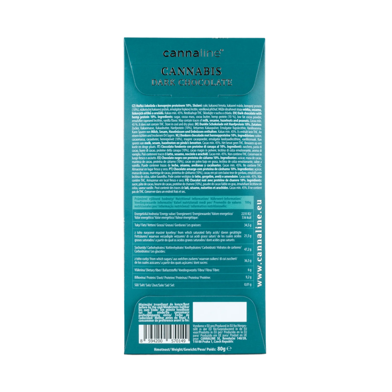 Cannaline Premium Cannabis Dark Chocolate - Family Tree CBD