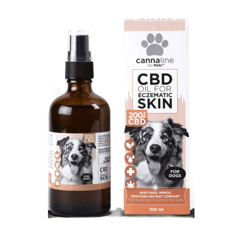 Cannaline CBD Oil for Eczematic Skin for Dogs - Family Tree CBD