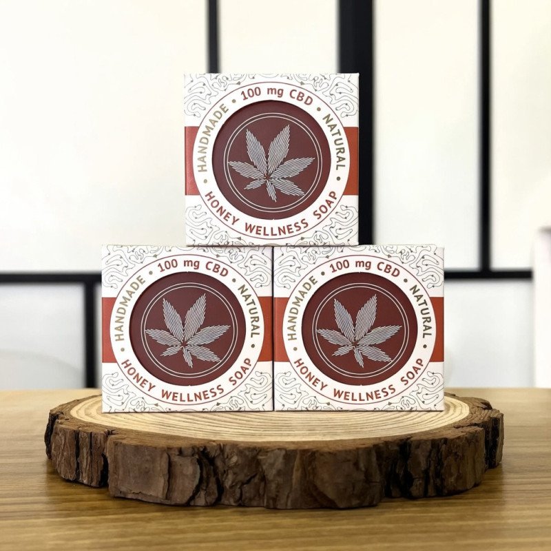 Cannaline - Jabón CBD 100mg Miel y Bienestar - Family Tree CBD