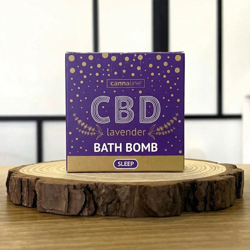 Cannaline CBD Sleep Bath Bombs Lavender - Family Tree CBD