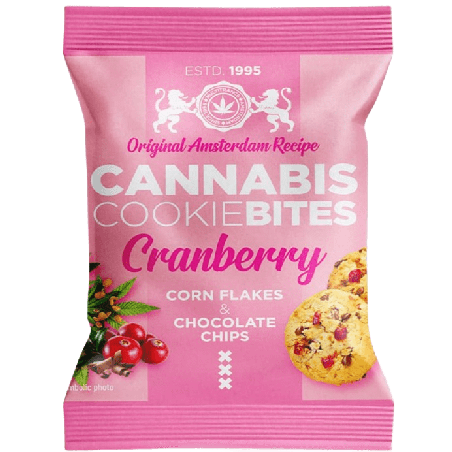 Multitrance Cannabis Cookiebites – Cranberry - Family Tree CBD