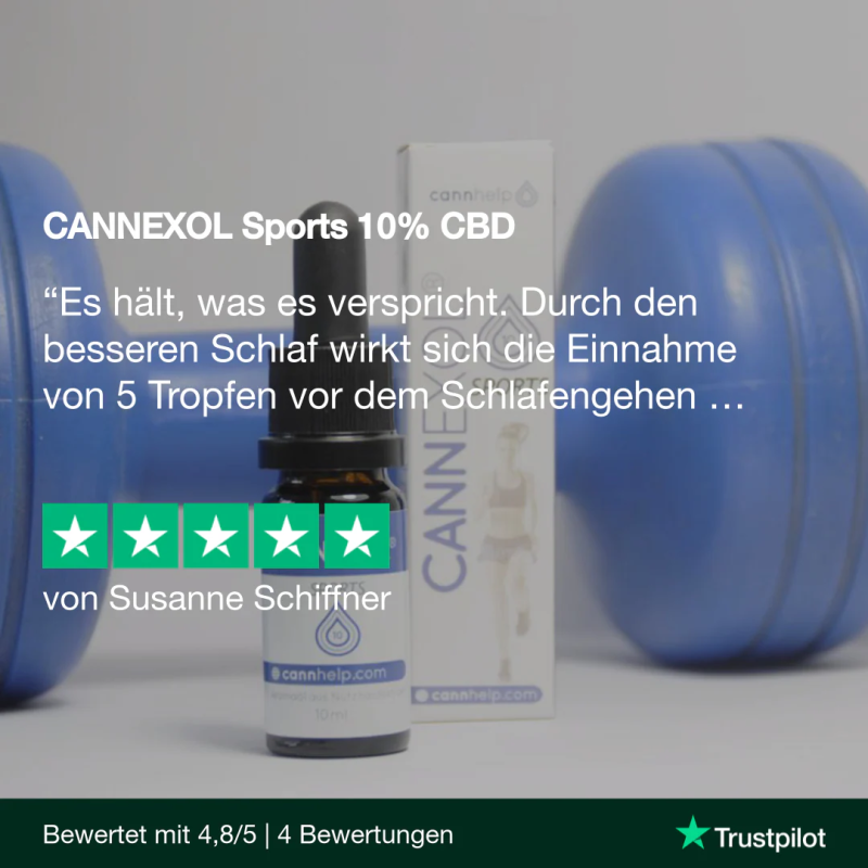 Cannexol Aceite CBD Deporte 10% 10ml