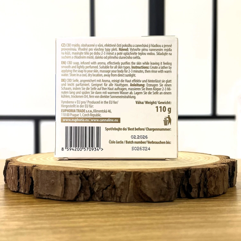 Cannaline - Jabón CBD 100mg Recuperación Deporte - Family Tree CBD