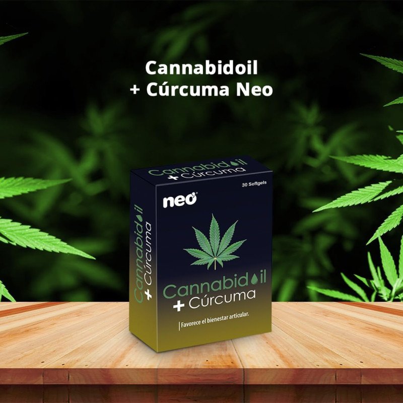 Cannabidoil + Cúrcuma (30 cáps.) - 2