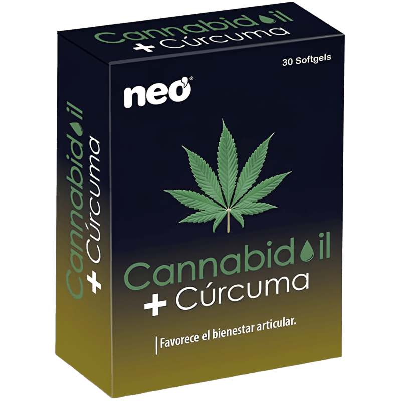 Cannabidoil + Cúrcuma (30 cáps.) - 1