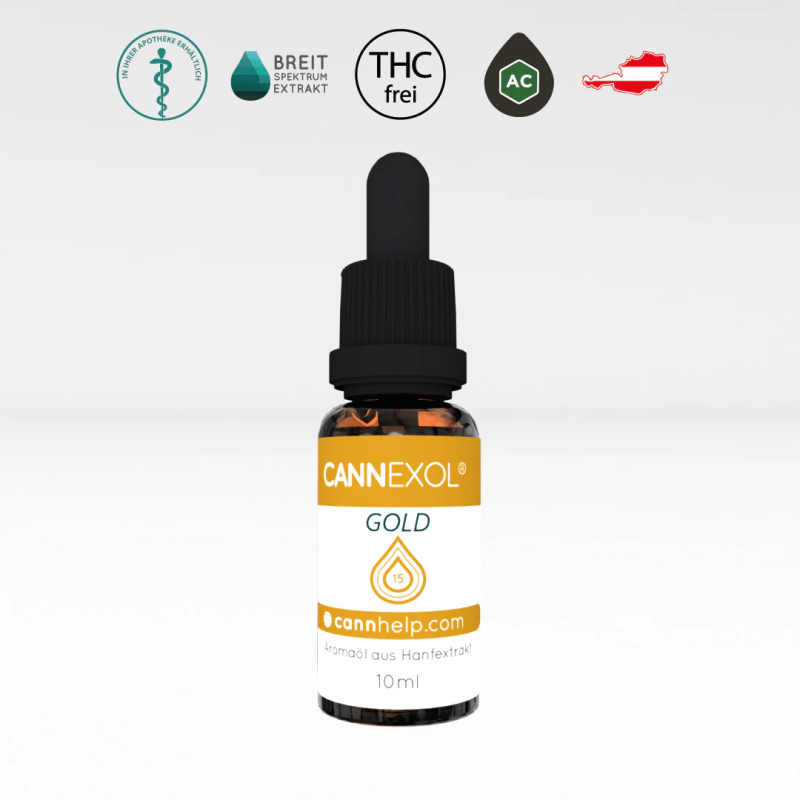 Cannexol Aceite CBD Oro 15% 10ml - 3