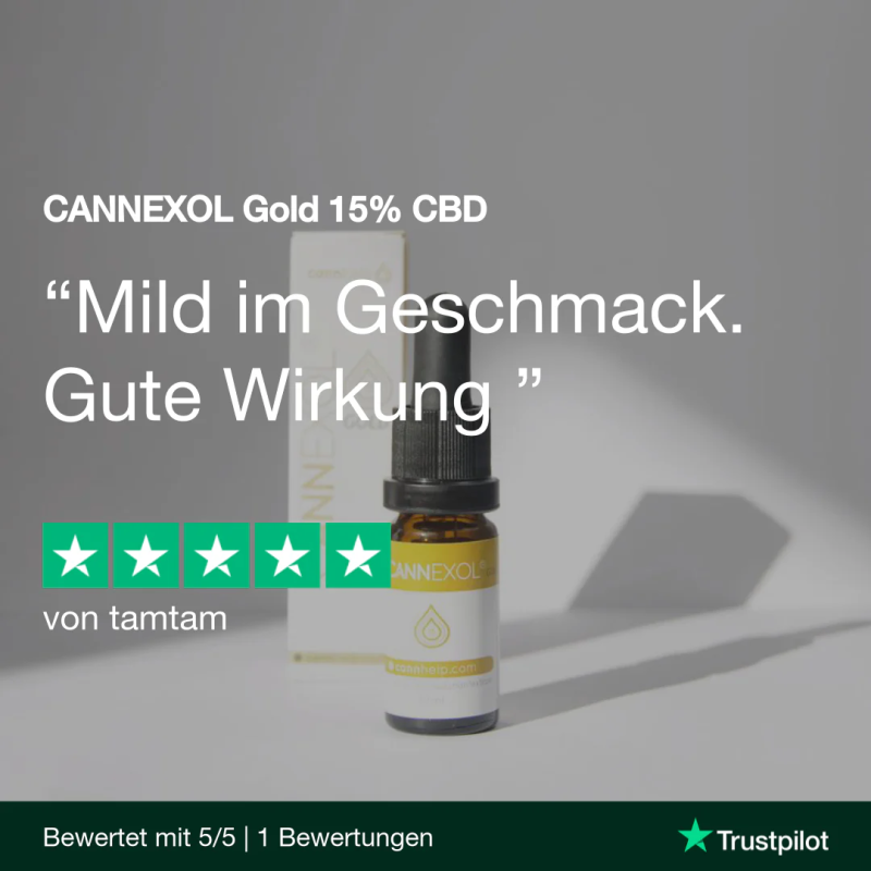 Cannexol Aceite CBD Oro 15% 10ml - 4
