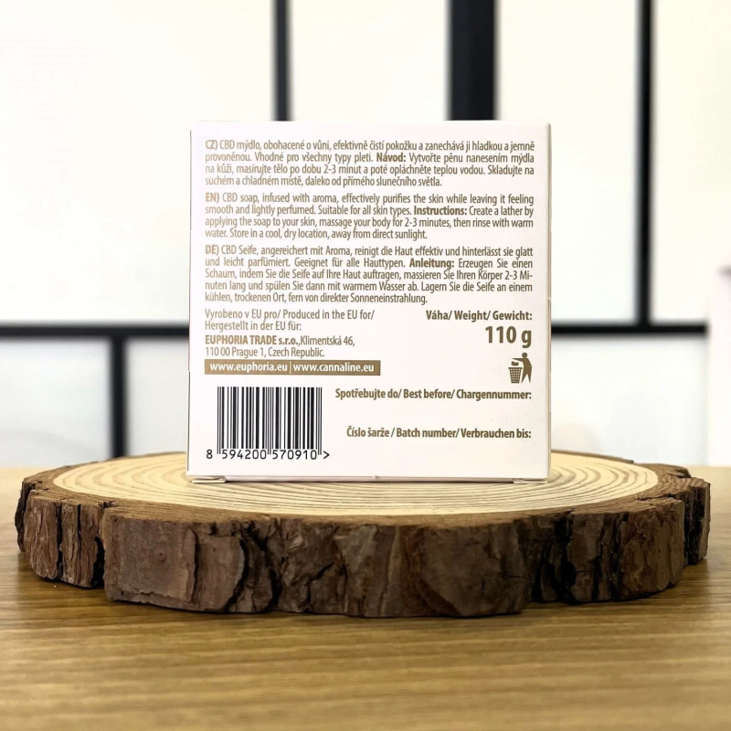 Cannaline - Jabón CBD 100mg Miel y Bienestar - Family Tree CBD