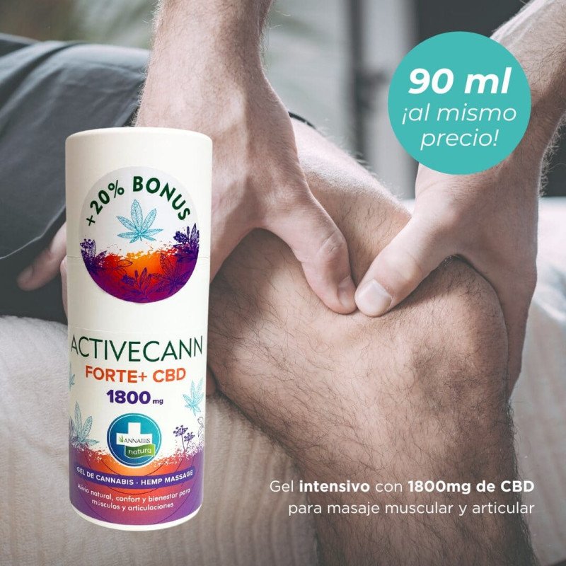 Activecann Gel Forte+ 1800 mg 90ml - 4